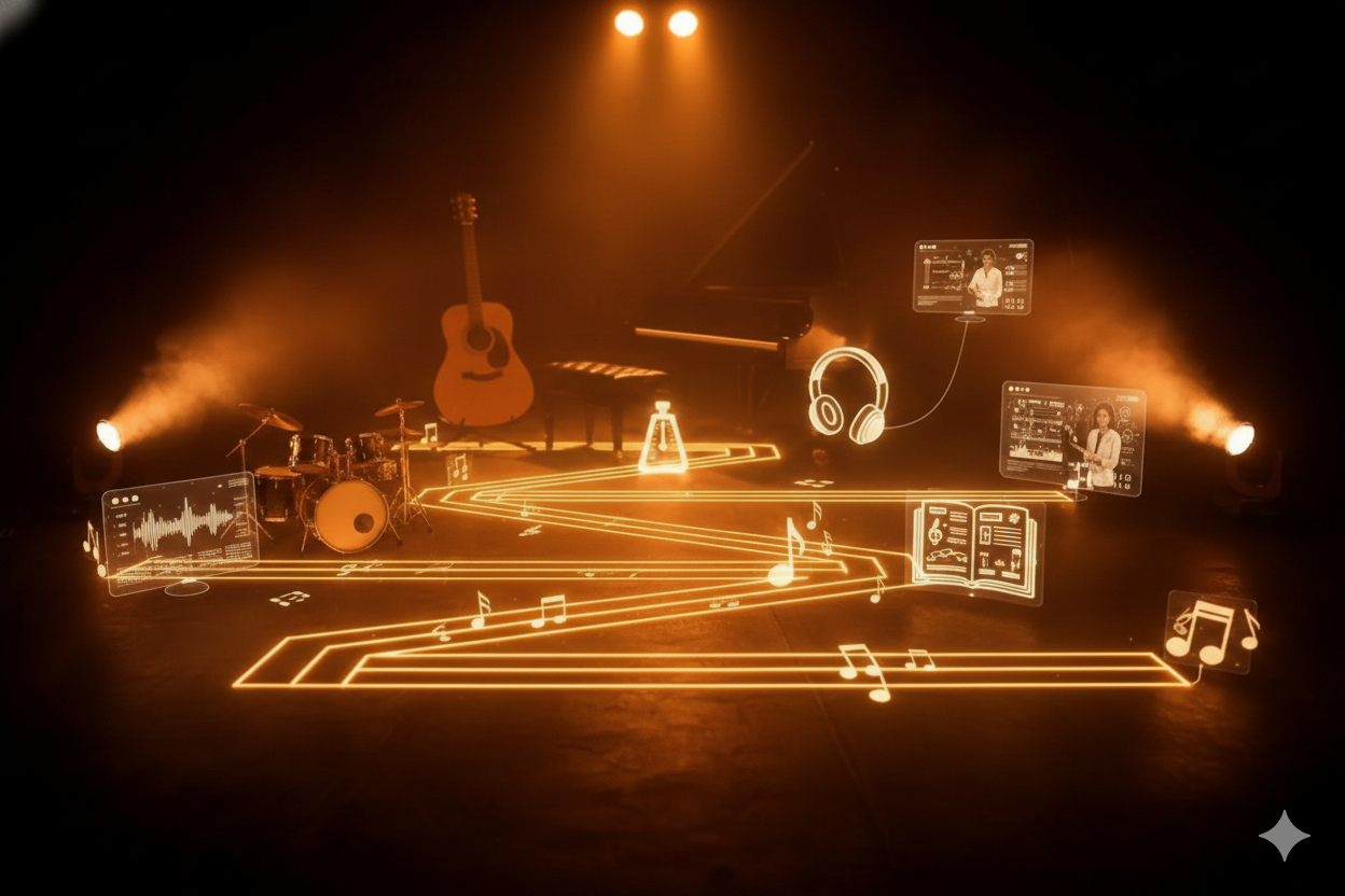 Ícone trilhas de aprendizagem